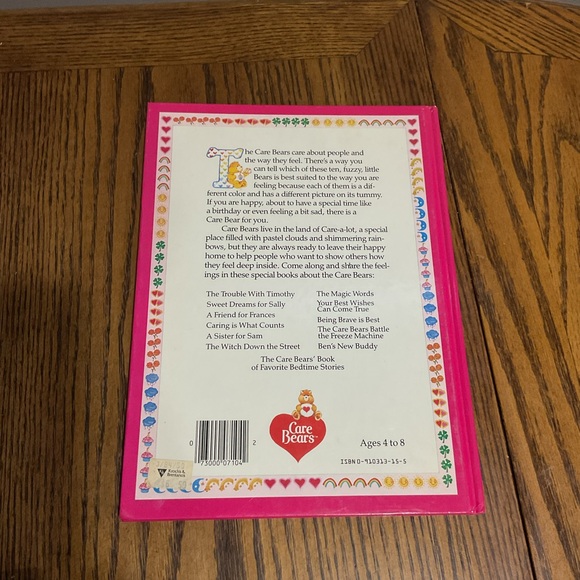 Vintage Care Bears & Care Bear Cousins Colorful Storybook Set of 9 books 📚 - Picture 7 of 16